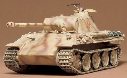 модель Пантера Panther (Sd.kfz.171) Ausf.А с 75